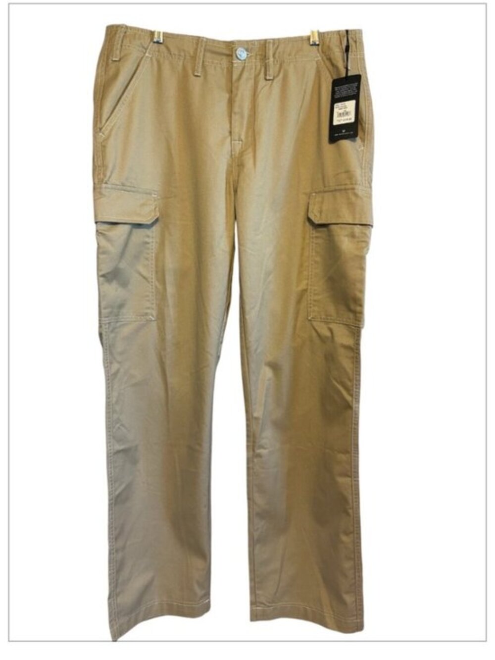 True Religion NWT Travertine Beige Cargo Pants Style 108335 Size 32